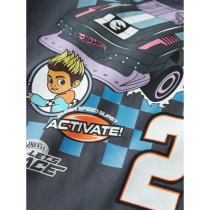 NAME IT Bluse Steven Hotwheels Ombre Blue